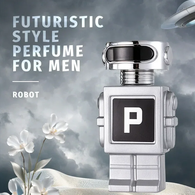 50ml Perfume Hombre Original High Quality Cologne Robot Perfumes The Robots Looks Smells Long Lasting Suitable Collection Gift