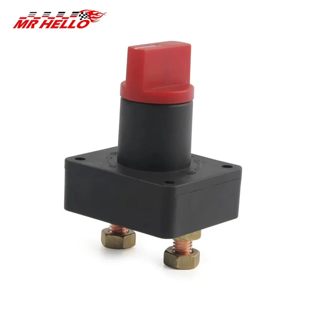 

Mini Portable Waterproof Auto Car Truck Boat Camper 12V 100A Battery Isolator Disconnect Cut Off Switch Battery Cut Off Power