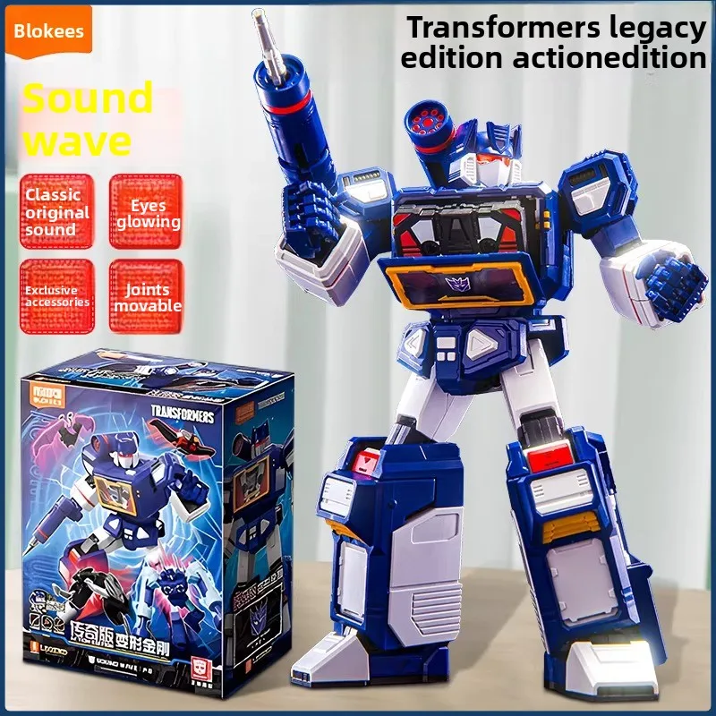 Blokees genuine transformers building block legendary version sonic assembly toy gram boy figure model ornament