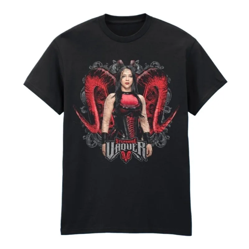 Stephanie Vaquer Merch 2026 Unisex T-shirt Men Short Sleeve Tops fashion Tee Clothes Causal Y2K Tops