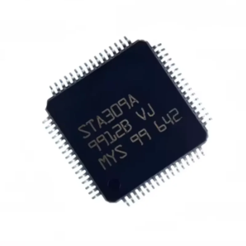 (5piece)100% New original STA309A13TR STA309A STA309 QFP-64 SMD Stereo Digital Class D Audio Amplifier Chip
