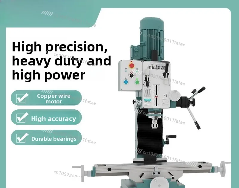 Industrial Bench Drill Bench Drilling Machine Drilling and Milling Machine 220V High Power Multifunctional Workbench