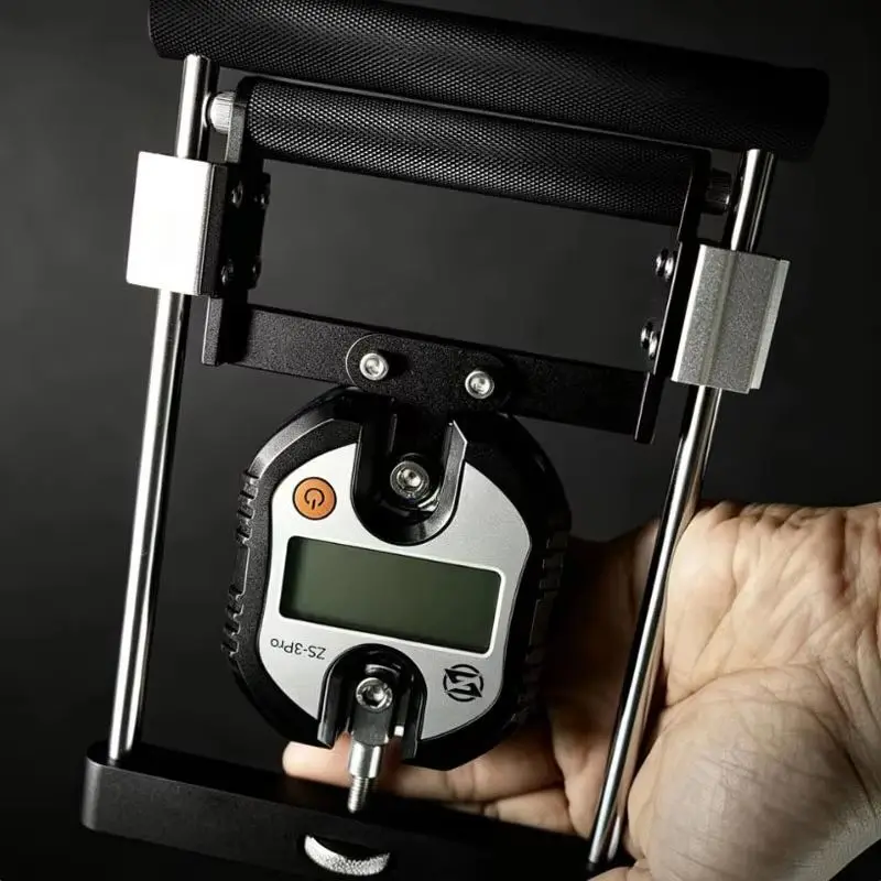 Peak Hold Test, Slide-Rail Structure, Adjustable Grip Width, Aluminum Alloy Body - ZS-3PRO Electronic Hand Grip Dynamometer
