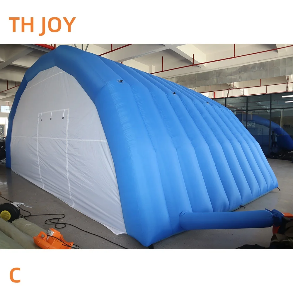 Schnelles Luftschiff zur Tür, individuelles Design, aufblasbares Bühnenzelt, riesiges Konzert-Festzelt für Veranstaltungen