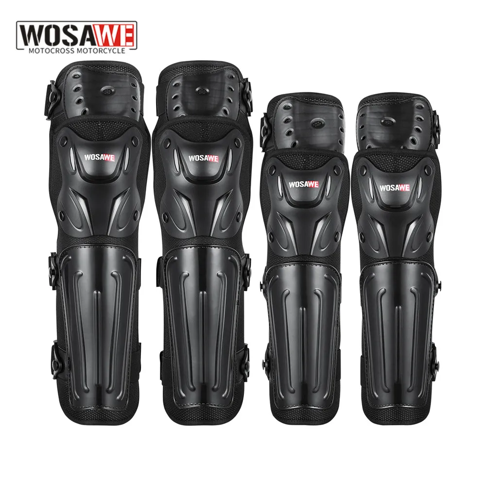 

WOSAWE 2023 New Protective Motorbike Kneepad Motocross Motorcycle Knee Pads MX Protector Racing Guards Off-road Elbow Protection