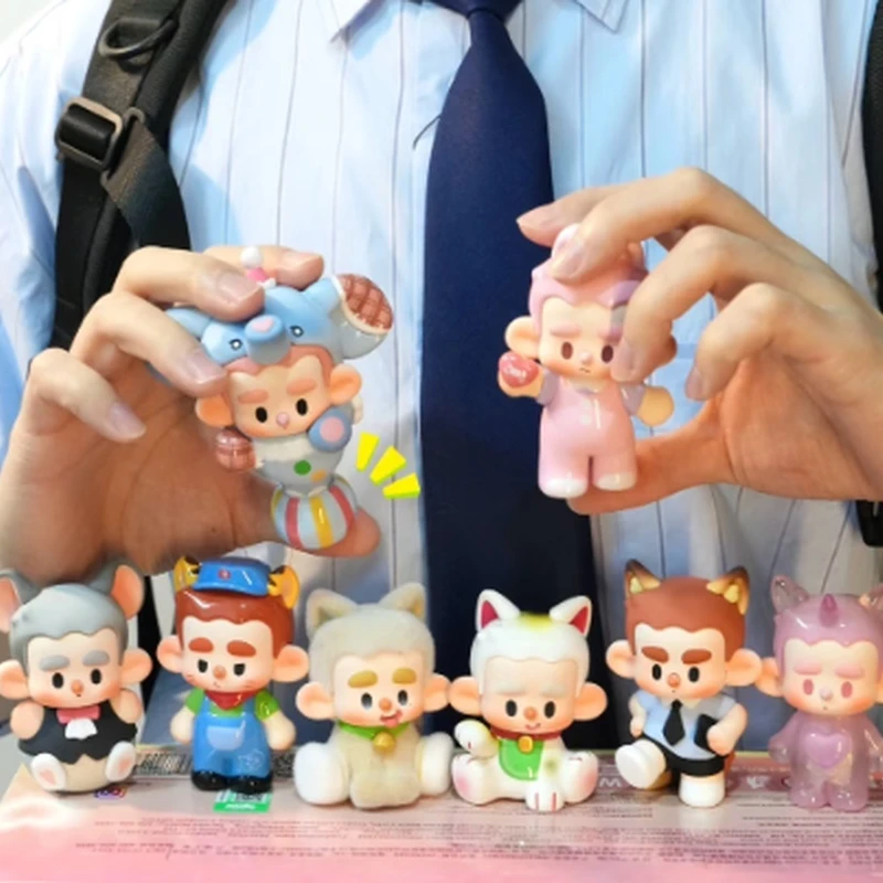 В наличии подлинная Hurobo наша класс - это зоопарк, украшение для слепых коробок, тайная коробка, игрушка, кукла, фигурки, сюрприз, индивидуальный подарок