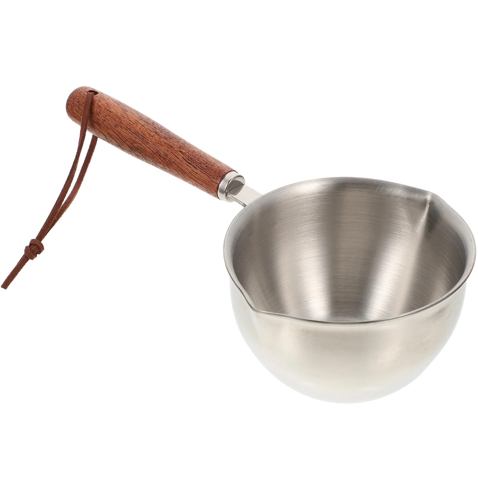 

Stainless Steel Sauce Pan Mini Oil Pot for Home Baby Cooking Small Reusable Lightweight Kitchen Tool Multi Functional Portable
