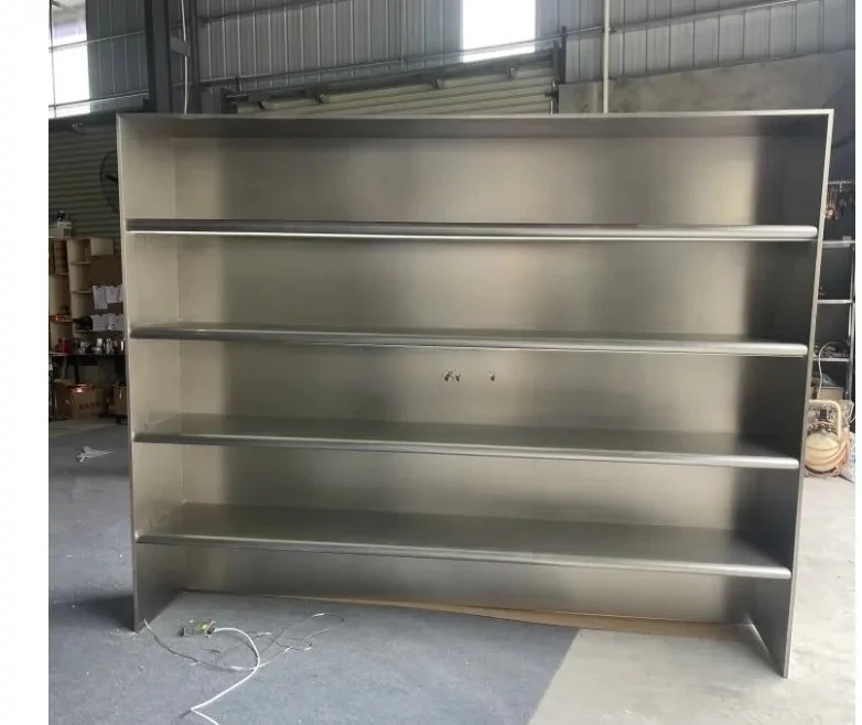 

FG17Modern Minimalist Display Rack Stainless Steel Shelf Storage Rack Display Table