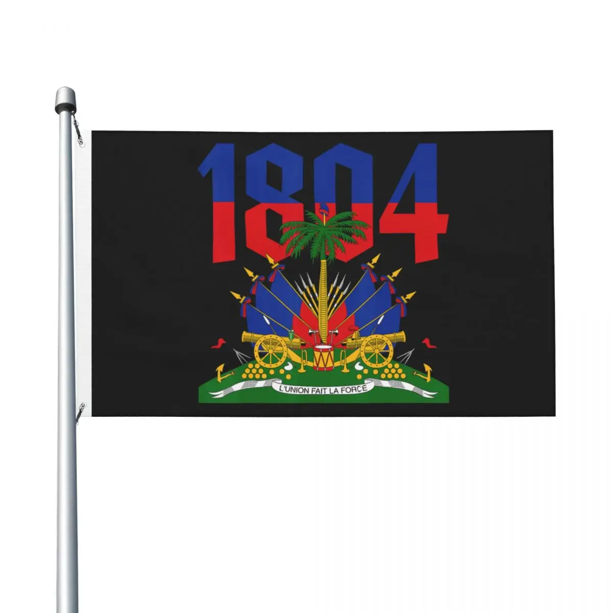 Haitian Revolution 1804 Haiti Flag Independence Day Flag Printed 3x5 ft Flags Hanging Banner For Living Room Dorm Party Decor