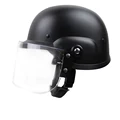 Black with mask