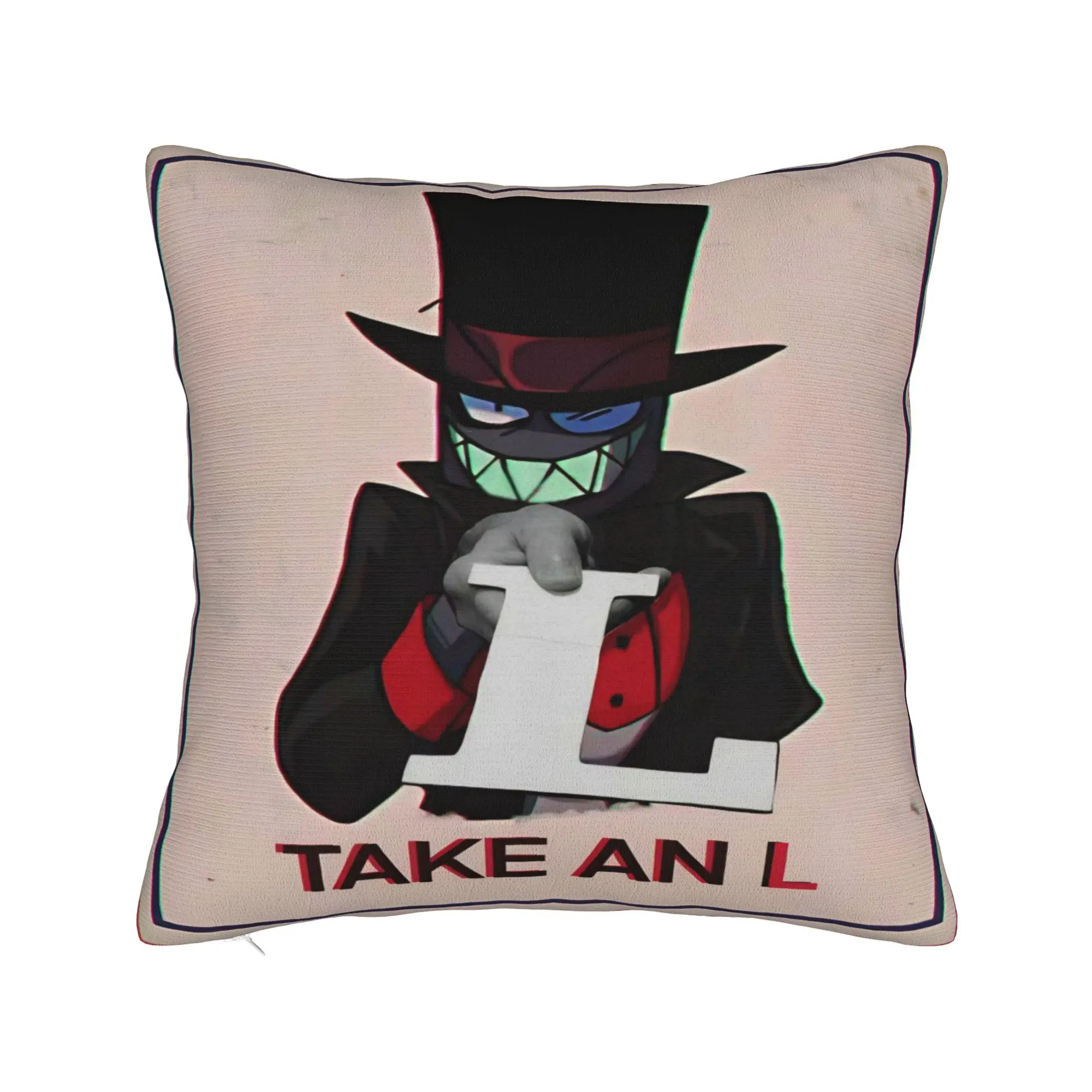 Villainous Comdy Pillowcase Stuff Soft Cushion Cover  Throw Pillow Cover Home Decorations Zipper Multi Size
