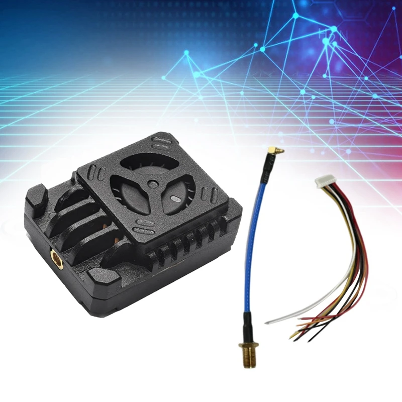 5.8G 3W FPV VTX High Power 96CH 10Km Long Distance FPV Video Transmitter For FPV Long Range RC Drone