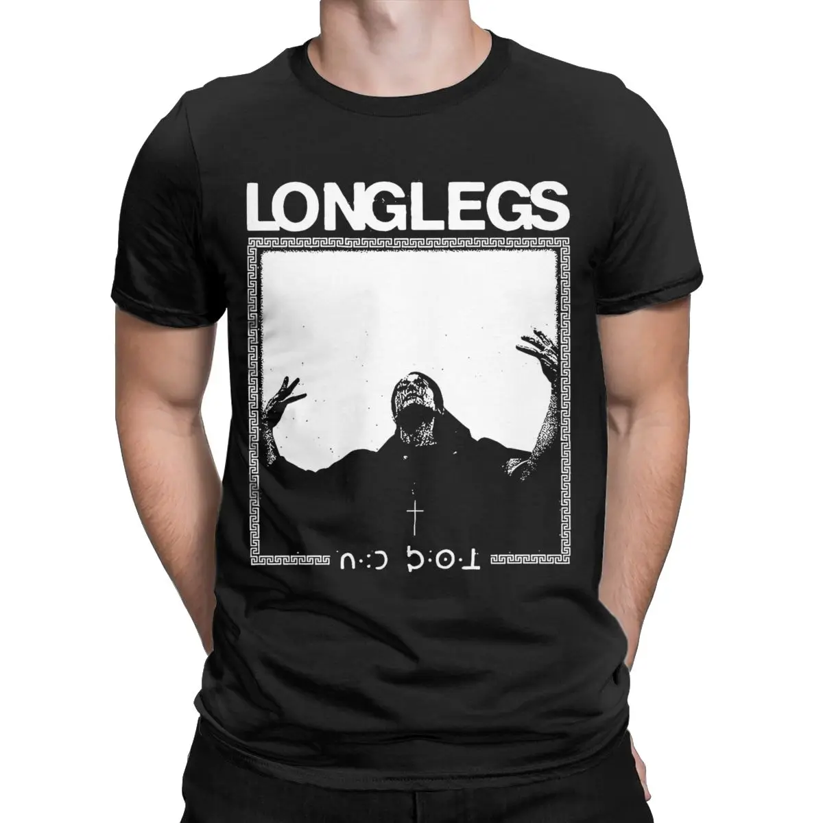 

2024 LONGLEGS DON'T LET HIM IN Accessories Shirt Men Women horror movie Awesome Pure Cotton Unique Tee