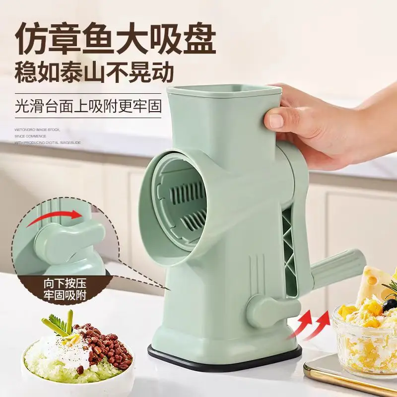 Necessary Manual Shaved Ice in Summer, Stall Shaved Ice, Small Continuous Ice Sand Machine, Ice Box, Household Hand Ice Breaker view 5