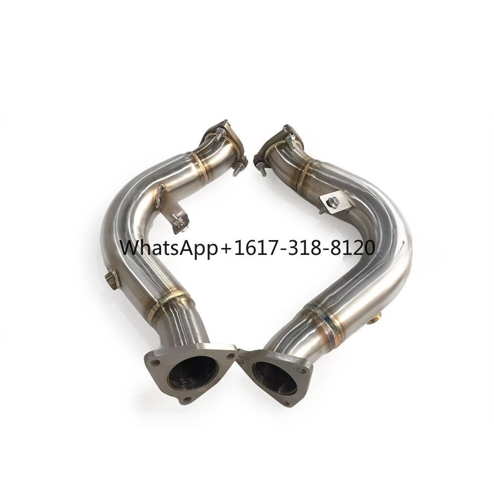 

Высокопроизводительная прямая выхлопная труба для A u di A6 3.0T 2013-2017 гг.