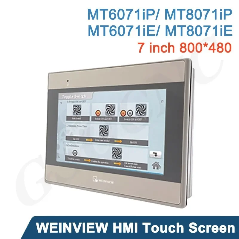 Original Weinview MT8071IP MT8071IE MT6071IE MT6071IP TK8071IP TK6071IQ TK6071IP 7 Inch TFT LCD Hmi Touch Screen