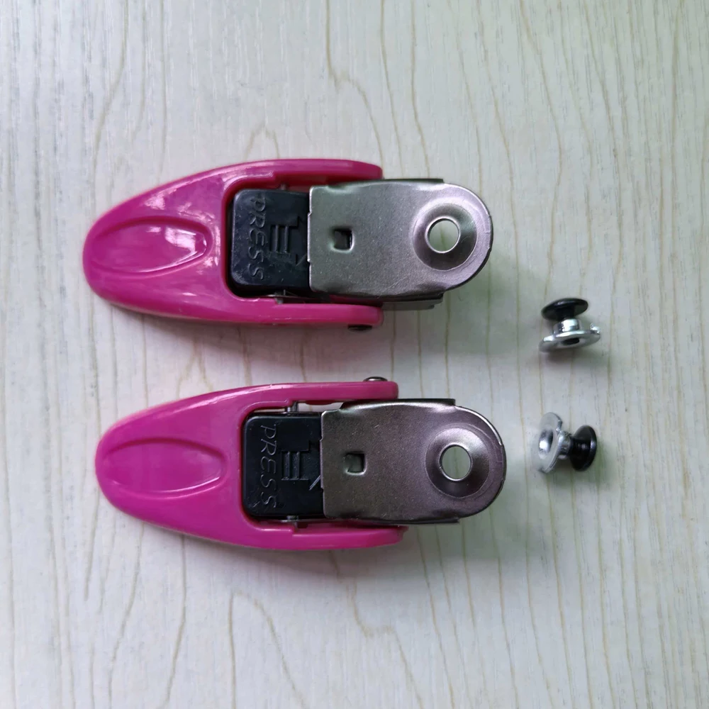2pcs Jump Shoes Convenient Buckle Clip Single Piece Bounce Boots Accessories Button