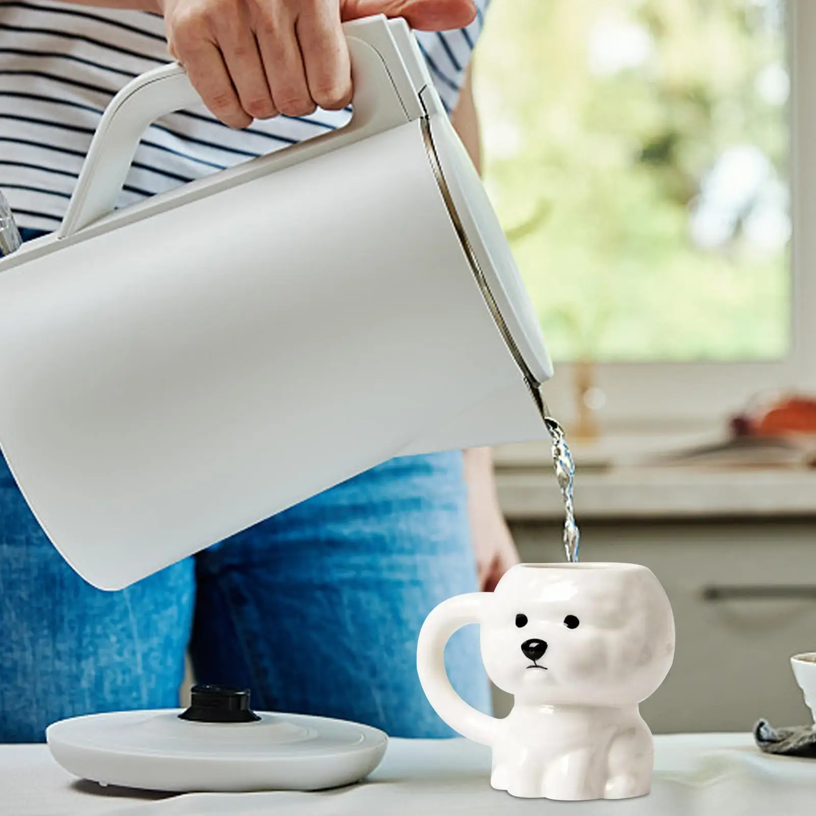 

Dog Mug Cute Dog Tea Mug 340ml Ceramic 3D Puppy Novelty Cup For Women Men Dad Lovers On Mothers Day Fathers Day Home