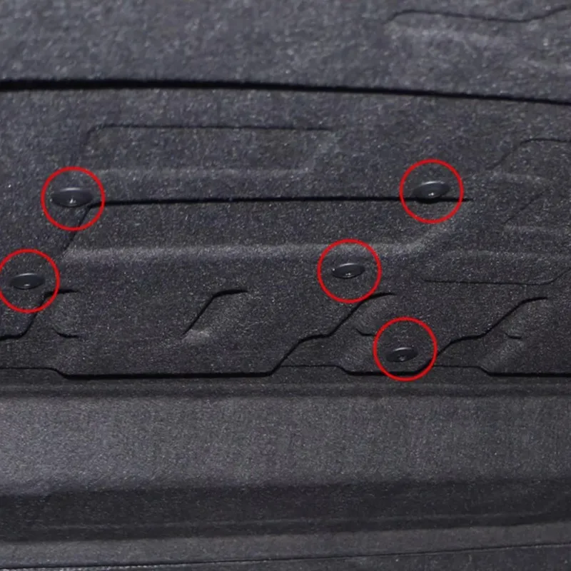 For 2017-2025 VW Passat B8 Car Rear Trunk Soundproof Heat Insulation Protection Cotton