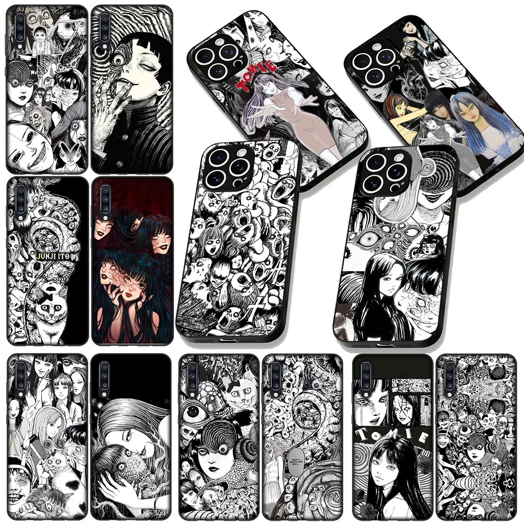 Capa de Papel de Parede Junji Ito para Motorola Moto Edge - Imagem 5