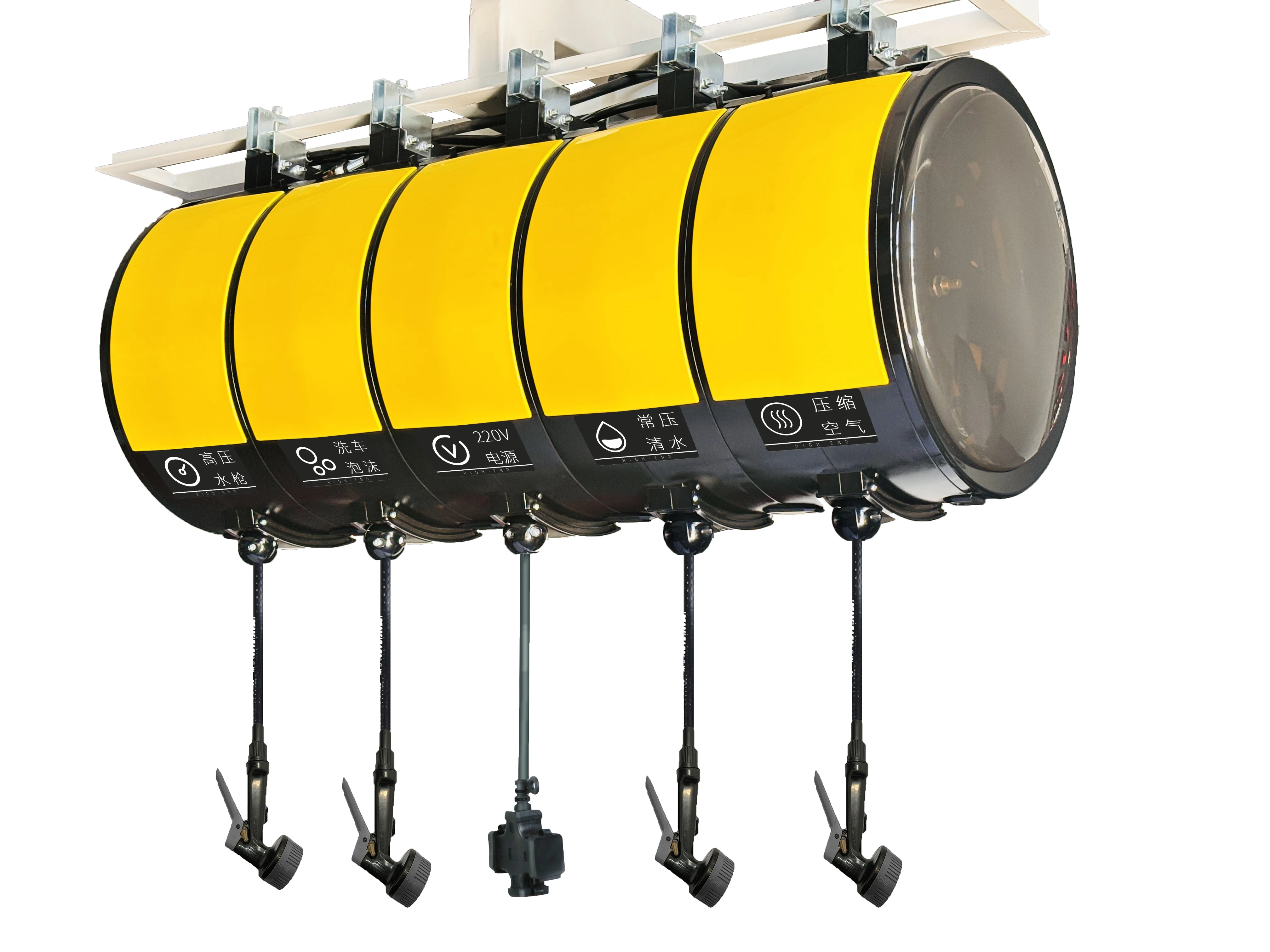High Pressure Retractable Hose Reel 15m Compressed air Hose Reel 3/8