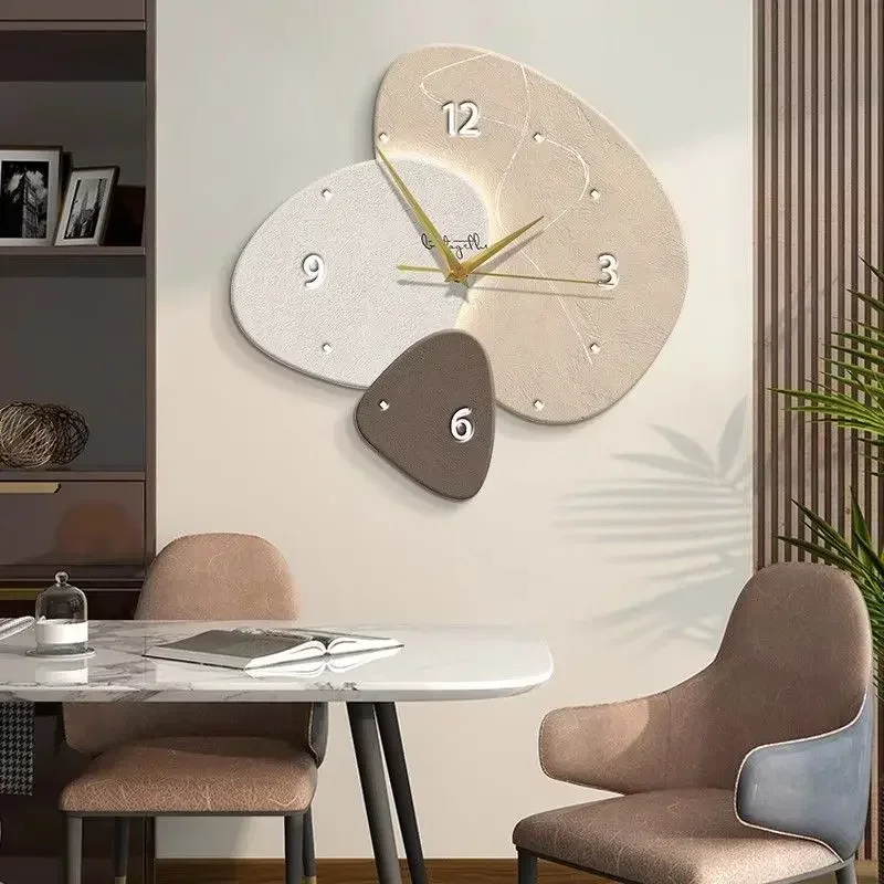 

New Wall Clock Living Room Home Wall Hanging Creative Restaurant Decoration Silent Clock Modern Simplicity