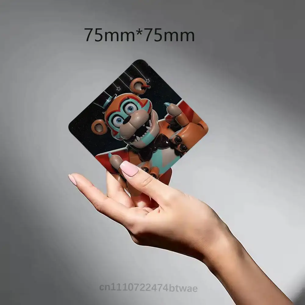 F-Five Nights At F-Freddys Refrigerator Magnet Square Stickers Can Be Used To Personalize Are Ideal Keepsakes Or Gifts