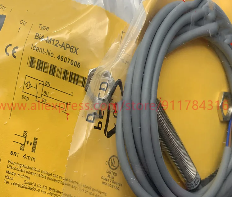 

3pcs New High quality Truck Proximity switch BI2-M12-AP6X BI4-M12-AD4X-H1141 BI2-M12-AN6X BI2-M12-AP6X-H1141 BI4U-M12-AP6X