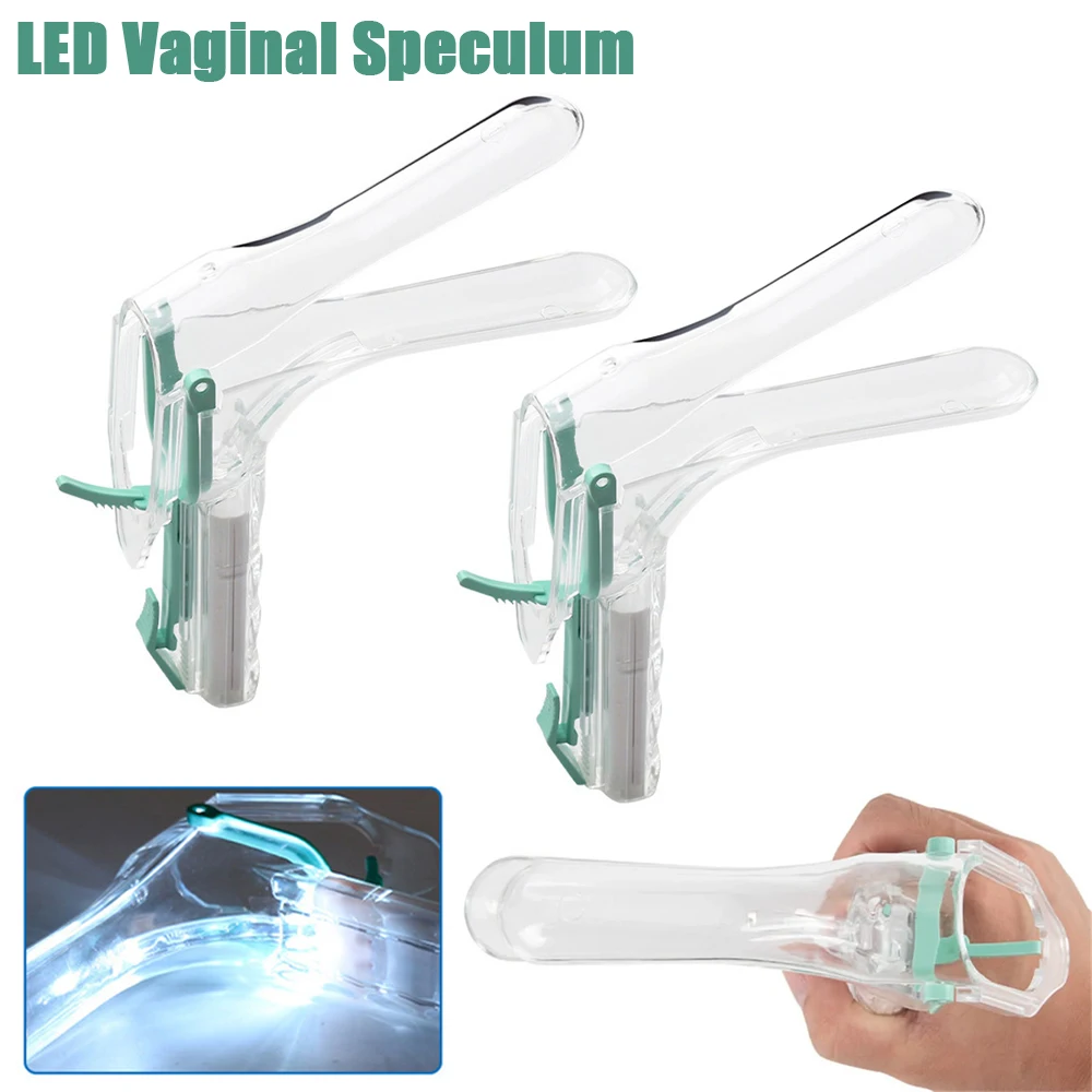 1/2/4/6/8/10Pcs Led Vagina Medical Aseptic Vaginal Speculum Genitals Anal Vaginal Dilator Speculum Urethral Dilator
