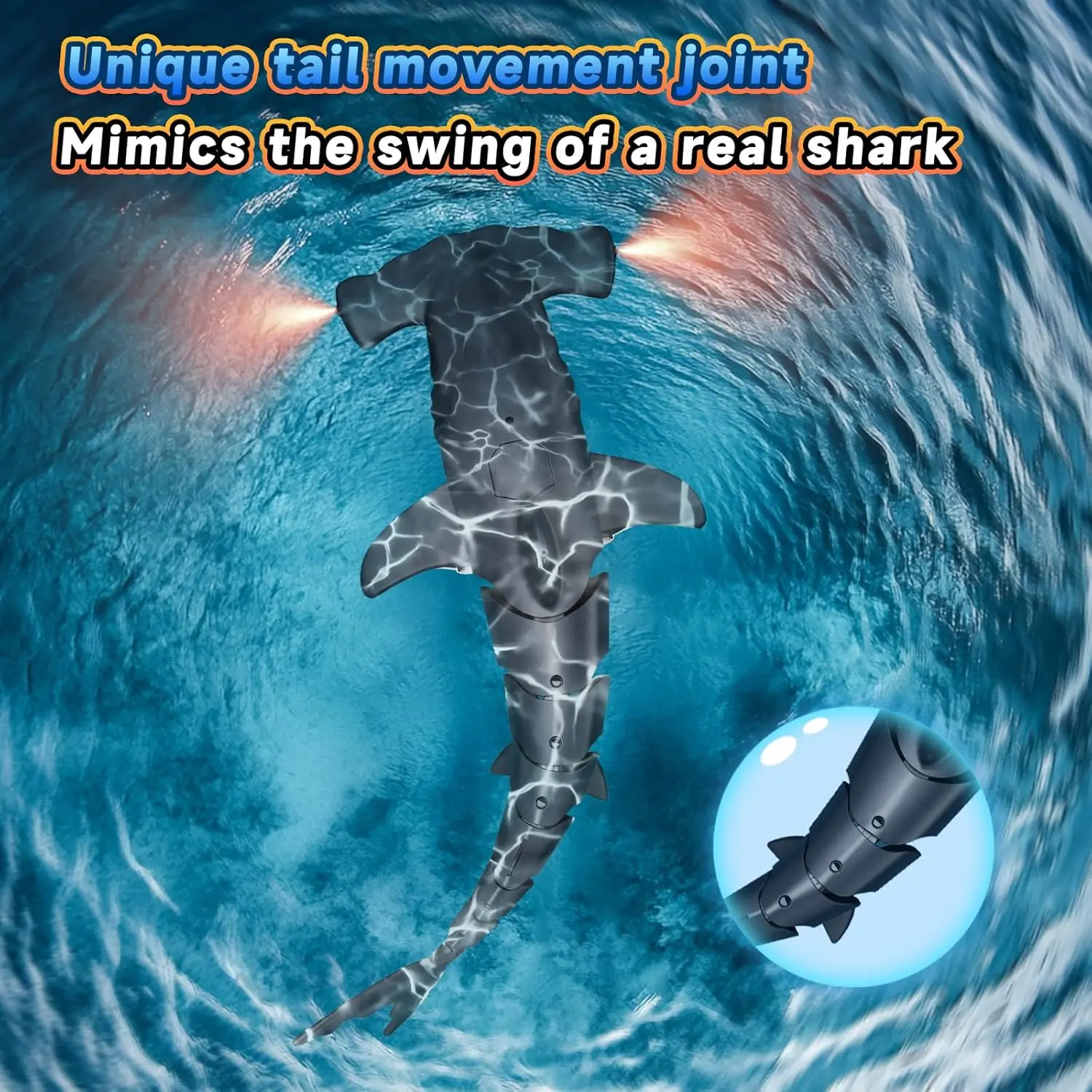 Giocattoli di squalo telecomandati Alta simulazione, Giochi d'acqua estivi per bambini, Regali ideali per ragazzi, Giochi divertenti per feste per piscina e bagno