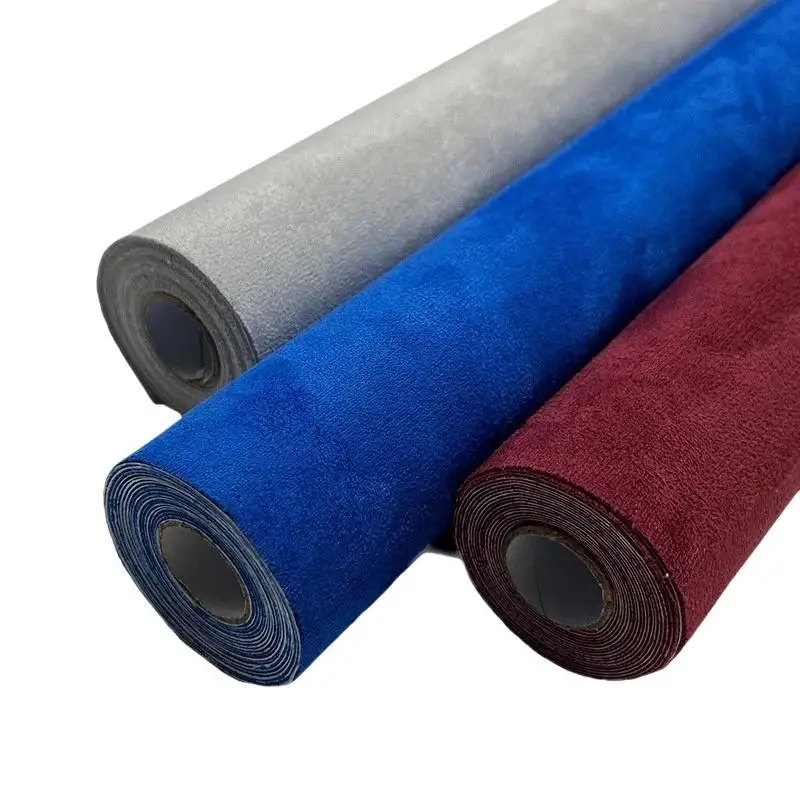 30x150cm Wildleder-Stoff Selbstklebend für Auto-Innenausstattung, Türverkleidung, Werkbank, DIY-Modifikation, Klebeband – Detail 7
