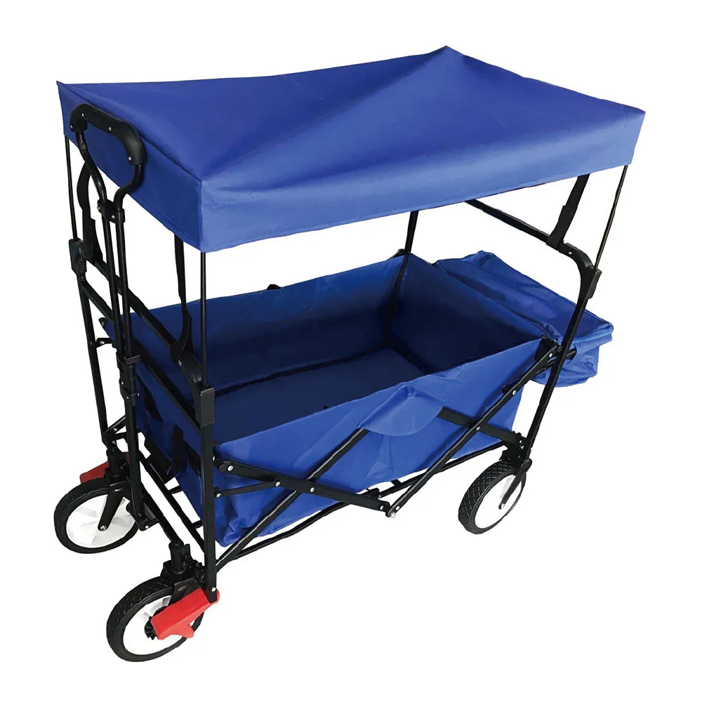 GT1804 Outdoor Collapsible Foldable Folding Carry Beach Trolley Camping Wagon Camping Truck Folding Wagon Truck For Rear Packet