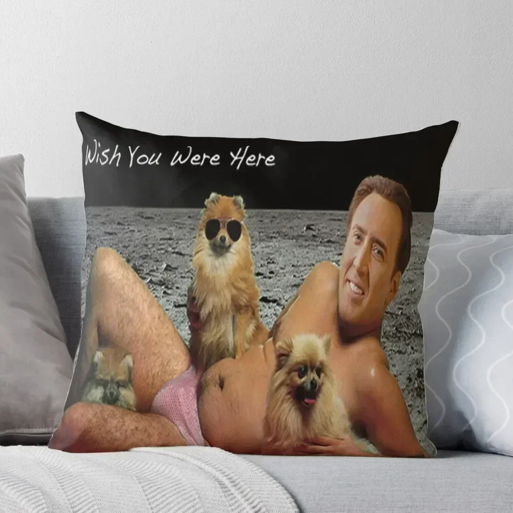 Nick Cage Pillowcase Throw Pillow Custom Cushion Photo pillow cover luxury pillow