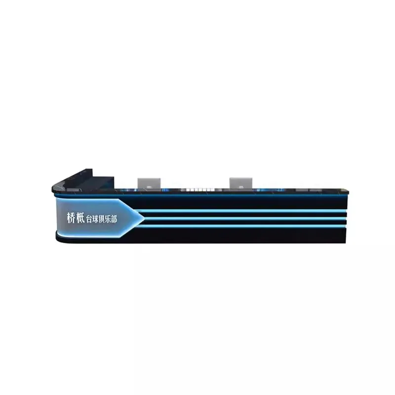 Billiards hall e-sports hotel bar Industrial style bar checkout page Internet cafe KTV corner front desk Fitness reception desk