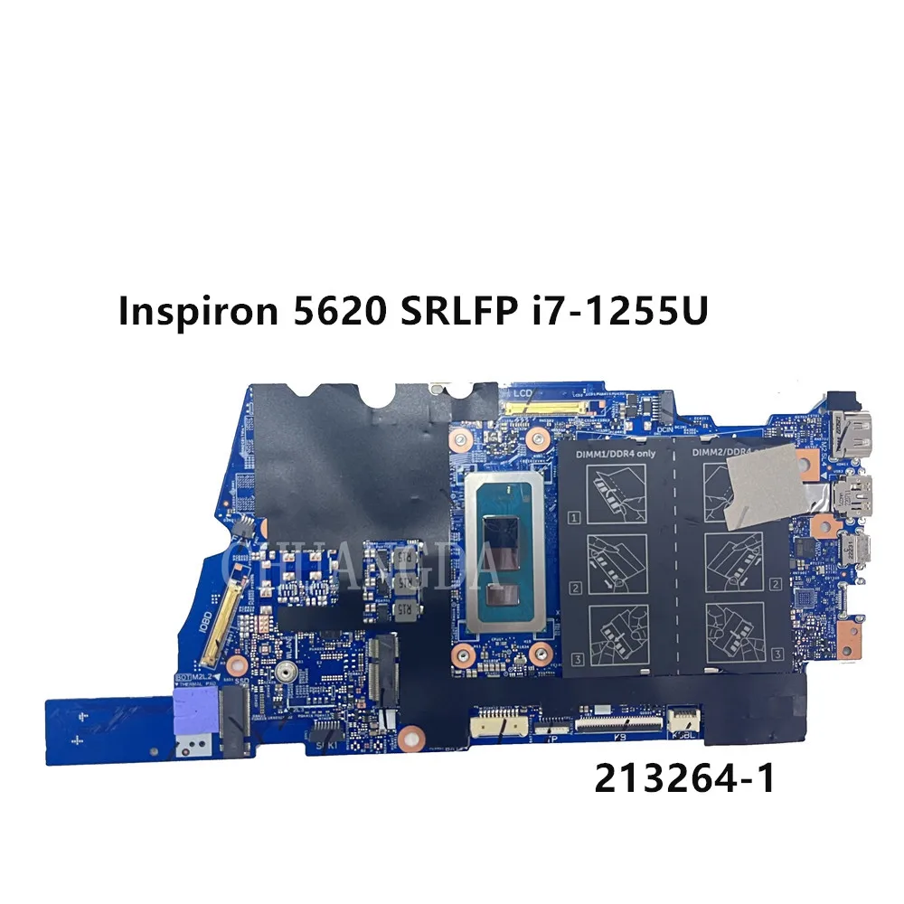 

For Dell Inspiron 5620 Laptop Mainboard 213264-1 0R665T SRLFP i7-1255U 100％test Notebook Motherboard