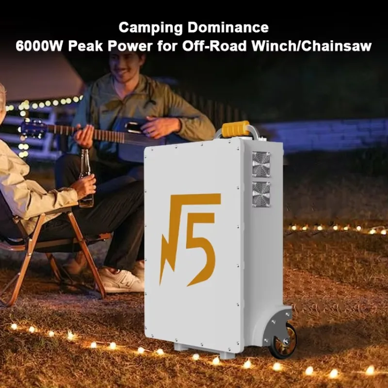 2025 Hot Sale2500Wh Portable Charging Station | Solar & AC Input | EV & Camping Power Bank with Smart Output Options