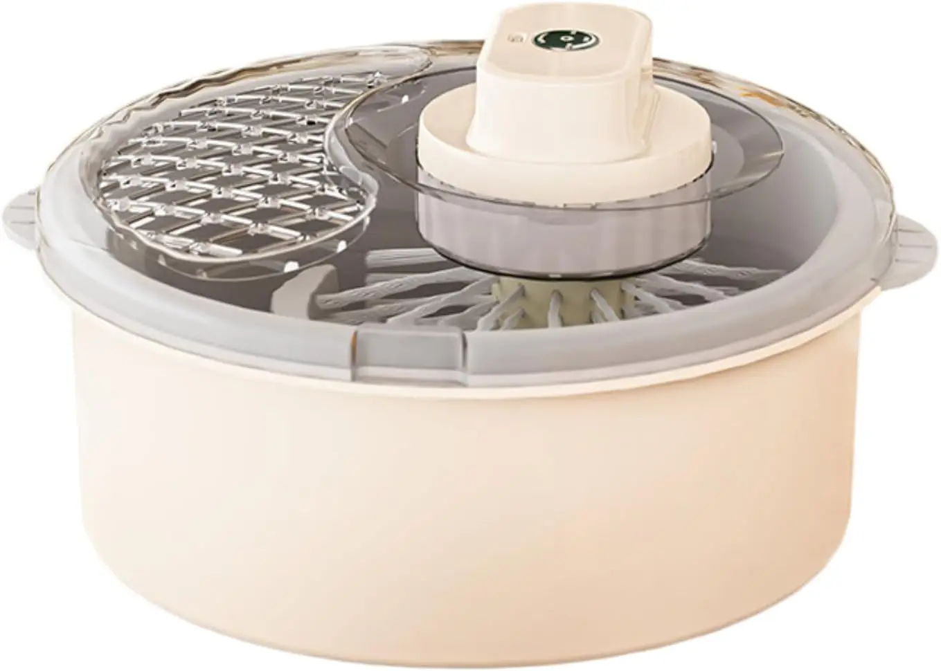 Salad Spinner Produce Washer, Multifunctional Vegetable Dryer, Electric Lettuce Spinner, Fruit Veggie Cleaner for Kitchen Prep