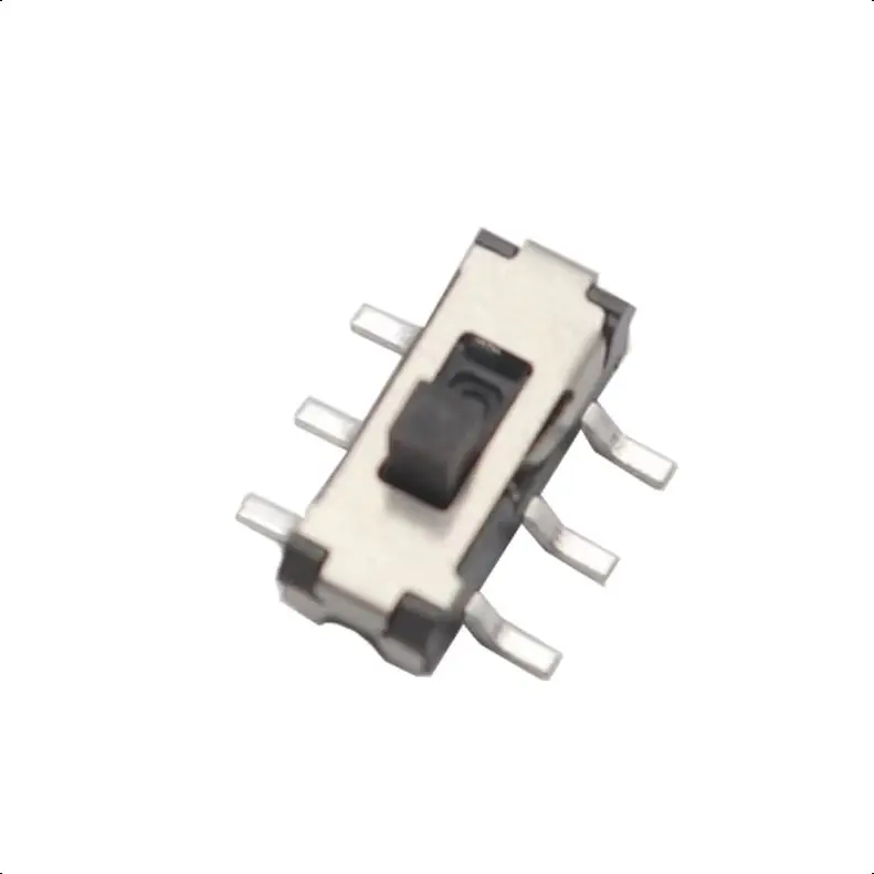 【50-10PCS】MSS22D18 SMT Toggle Switch SMD 6Pins Handle High 2MM 2P2T The Micro Slide Switch