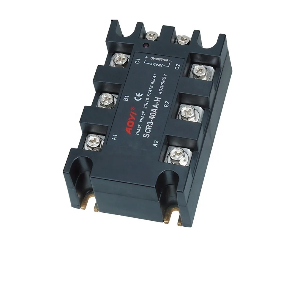 Модуль AOYI SCR трехфазного регулятора мощности SCR3-90AA-H