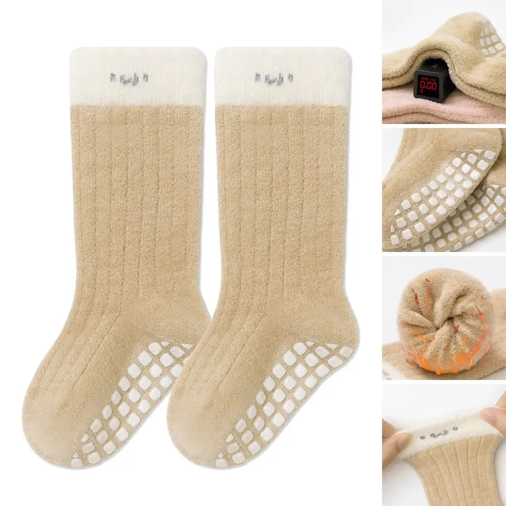 Fashion Winter Baby Socks Warm Thicken Kids Socks Soft Cute Cartoon Toddler Socks Boys Girls