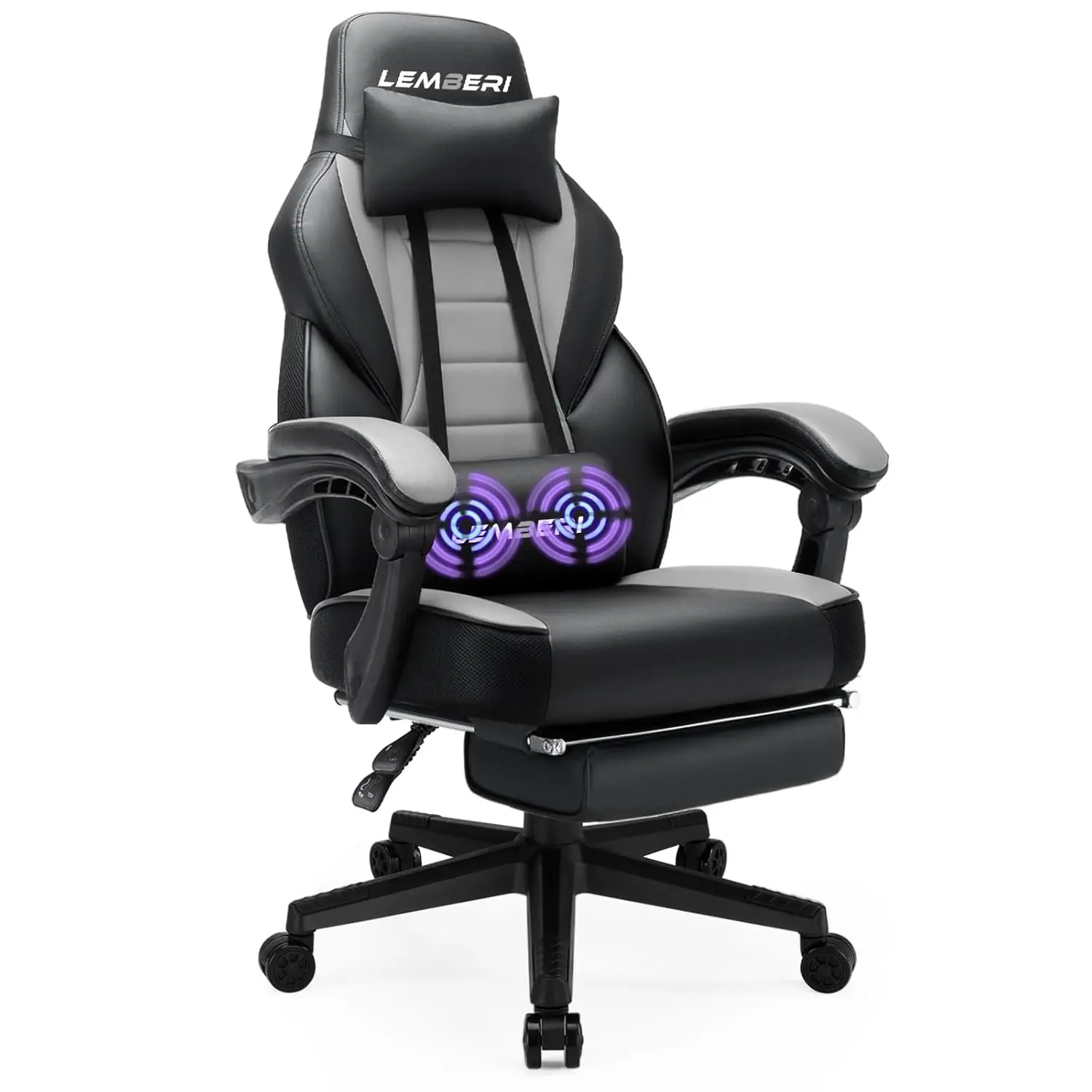 

Gaming Chairs with Footrest,Ergonomic Video Game Chairs for Adults,Big and Tall Chair 400lb Weight Capacity, Racing, Customized