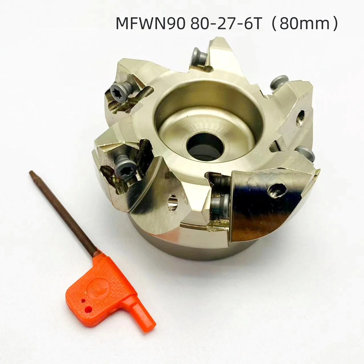 MFWN90 50mm 63mm 80mm 100mm MFWN Fast Feed Milling Cutter Double-sided used for WNMU08 Insert Face Milling Tool Holder CNC Lathe