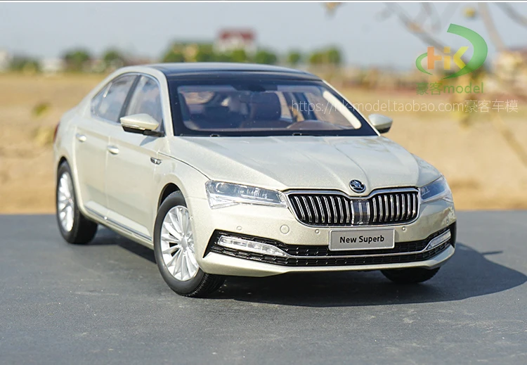 1:18 originele fabriek, Shanghai VW, Skoda 2020, nieuw SUPERB automodel