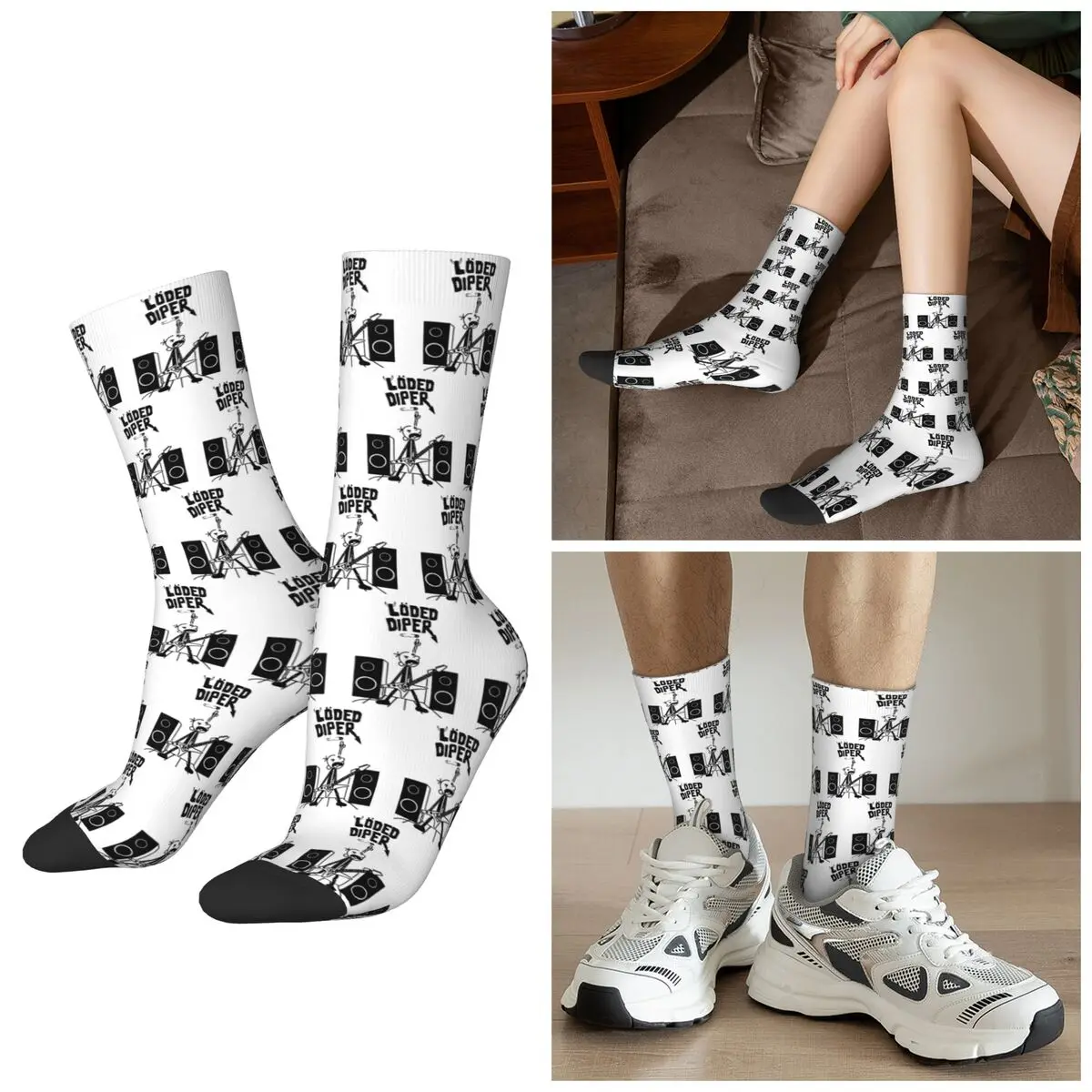 All Seasons Diary Of Wimpy Kid World Book Day Socks Harajuku Sport Middle Tube Socks Funny Stockings for Men Women