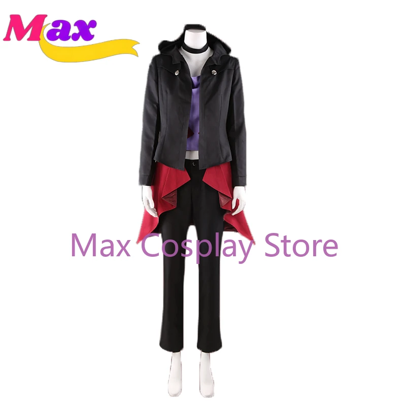 Max Cos DEAD APPLE Nakahara Chuya Cosplay Costume with Gloves and Hat 2 Styles Can Choose