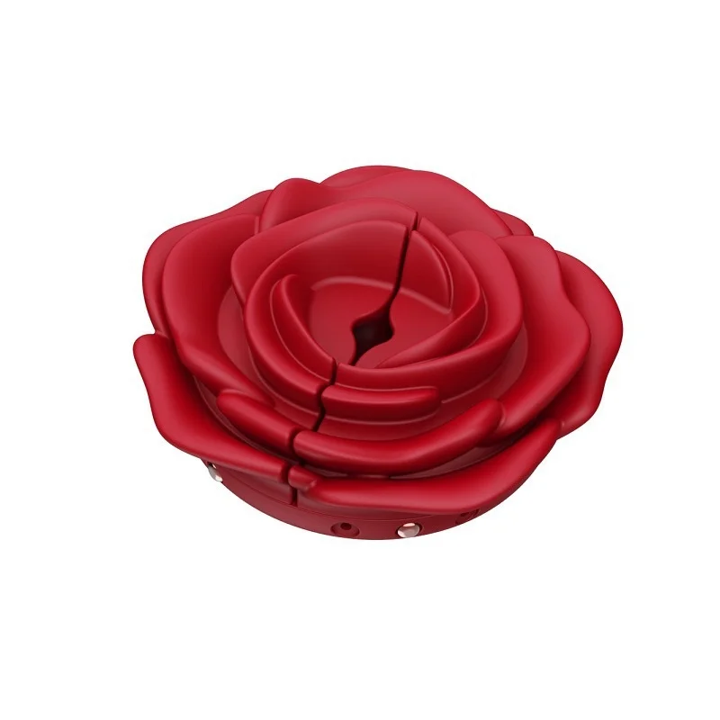 Rose Shaped Breast Vibrator, Remote Control, Nipple Clitoral Massager, Female Masturbation Toy, 18+ Adult Product, 10 Frequency