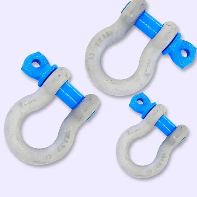 النمط الأمريكي القوس على شكل S6 عالية القوة الإصدار مشبك رفع حدوة الحصان مشبك قفل حلقة رفع اتصال مشبك