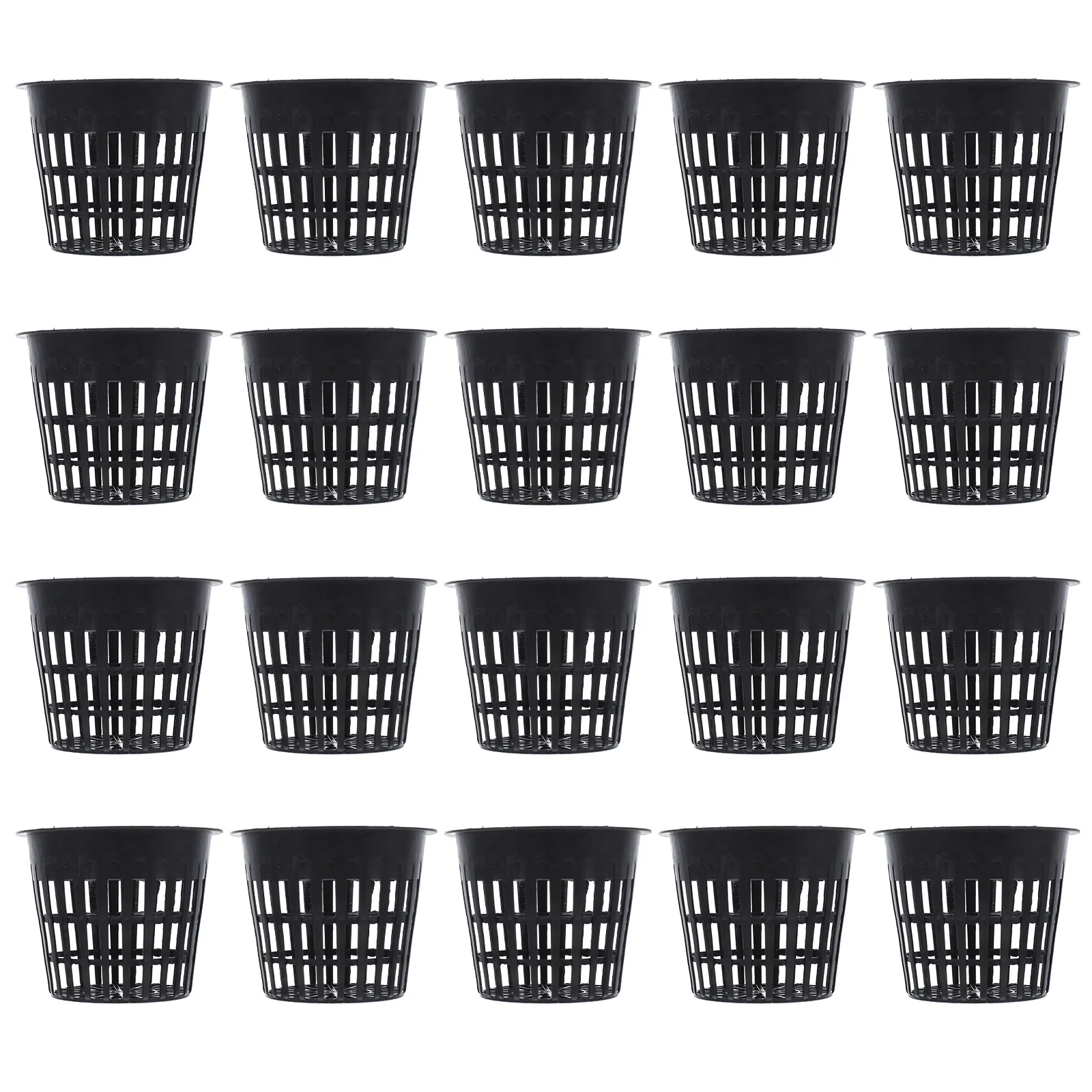 

20 Pcs Planting Basket Pots Indoor Support Stakes Hydroponic Baskets Germination Cups Fixed Garden Orchid