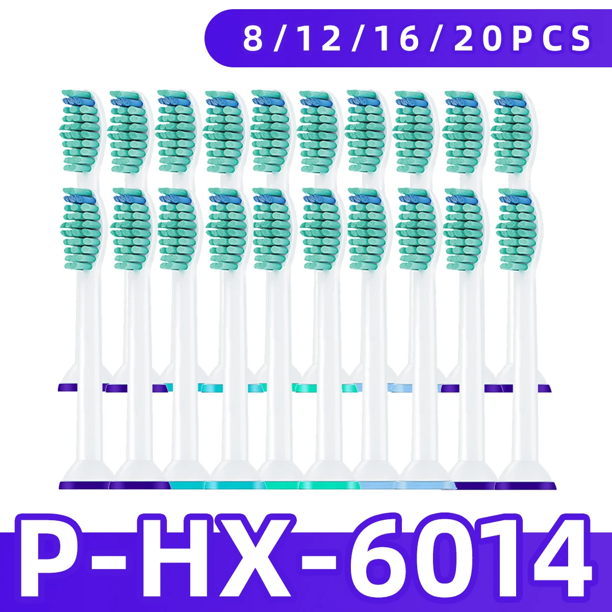 

8/12/16/20X Electric Toothbrush Replacement Heads Soft Dupont Bristles Nozzles Tooth Brush Heads For Philips Sonicare Oral Care