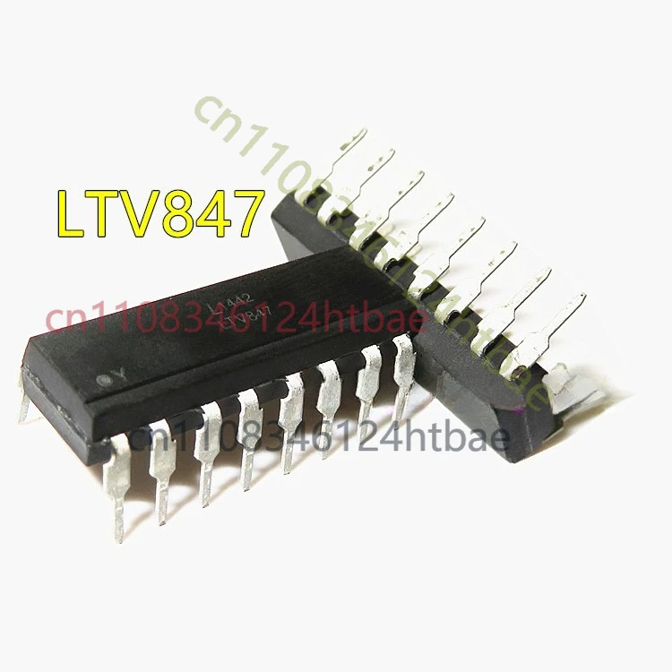 50 PCS LTV847 DIP-16 HIgh Density Mounting Type Photocoupler new